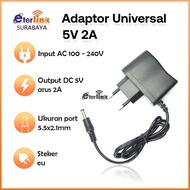 5V 2A 5.5 x 2.1mm EU Plug Converter Adapter Cash/ Adapter Converter 5v 2a adapter