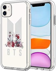 ZHEDAIZAI Phone Case for iPhone 11, Clear Case Cover Case Fashion Case Explosion-Proof (BTS)