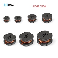 10Pcs CD43 CD54 SMD Inductor High Power 1UH 1.5UH 2.2UH 4.7UH 6.8UH 10UH 15UH 22UH 33UH 47UH Wound P