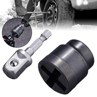 Thickened Car Wrench Jack Socket Fast Cross Jack Socket Sleeve Hardness Wrench Electric High O4d6