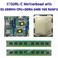 For X10DRL-C main board socket SP3 145W TDP with dual 2 * E5-2699V4 processor 2