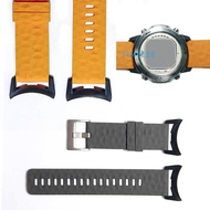Suitable for sunnto D6 D6i Diving Smart Watch Accessories Rubber Strap+Connection Rubber Particle Wr