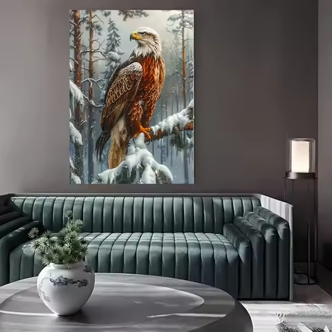 1000pcs Large Eagle Jigsaw Puzzle | Boxed Puzzle for Adults, Family Fun, Home Decor, Brain Teaser Gi