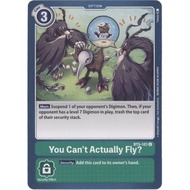Digimon Cards - TCG - You Can't Actally Fly? / BT5-101'