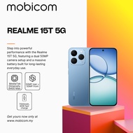 REALME 15T 5G realme 15T 5G [8GB+256GB] Dimensity 6300+ 5G, 120Hz Sunlight Display, 5000mAh Battery,