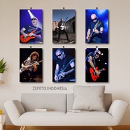 Satriani JOE BAND WALL DECORATION 20X30 | Joe SATRIANI GUITAR BAND ROOM DECORATION | Gaming ROOM DEC