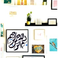 READY STOK Malaysia  KALIGRAFI KHATFRAME FRAME WALLDECO HOMEDECO KHAT ISLAMIC calligraphy artHandwri