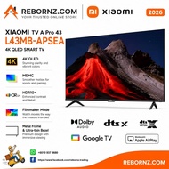 Xiaomi 43" A Pro QLED 4K UHD Google TV 2036 L43MB-APSEA