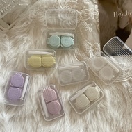 Eyeshare Contact Lens Box Color Contact Lens Simple Color Container Holder Contact Lens Companion Bo