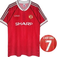 1991/92 Manchester United  Retro Edition UCL ome Shirt Football Jersey Kit S-2XL #7 CANTONA