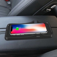 ที่ชาร์จในรถแบบไร้สาย15W แท่นชาร์จไร้สายสำหรับ iPhone 14 13 12 X Pro Samsung S9 S8ชาร์จในรถได้อย่างรวดเร็ว