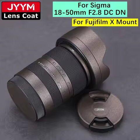 Lens Sticker For Sigma 18-50mm F2.8 DC DN Decal Skin Vinyl Wrap Film Anti-Scratch Protector Coat For