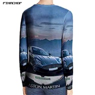 Aston Martin Tshirt Latest Fullprint Unisex T-Shirt Polyester Dryfit Jersey Material