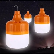 Super bright 60w/100w/150w/200w charged led light bulb with smart hanger