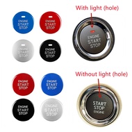 Car Styling Start Stop Engine Push Switch Buttons Cover Sticker Trim Fit For LEXUS IS250 ES GS NX RX