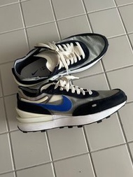 Nike WAFFLE ONE 黑藍半透明休閒鞋