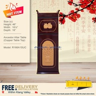 ANCESTOR ALTAR TABLE / PRAYING CABINET (FIRE-RESISTANT TOP) [FREE KV DELIVERY]