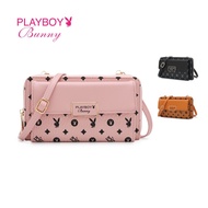 JV9 JV9AYBOY BUNNY Monogram Sling Purse BP 86 Multi Color