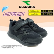 🌟READY STOCK🌟 KASUT SEKOLAH HITAM DIADORA ORIGINAL BLACK SCHOOL SHOE SCHOOL DC6121 DC6108JB 学校鞋