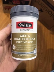 SWISSE MENS HIGH POTENCY MULTIVITAMIN - VITAMIN TĂNG CƯỜNG SỨC KHOẺ CHO NAM GIỚI