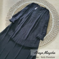 abaya bahan yoris Premium / gamis yoris Premium / abaya maysha