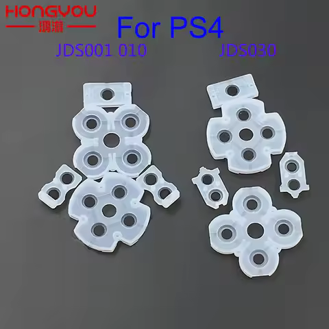 Soft Rubber Replacement For PlayStation DualShock 4 1000 1200 Silicone Conductive Adhesive Button fo