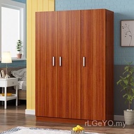 Solid Wood Cabinet Bedroom Wooden Cabinet Rental Room Cabinet Furniture Wardrobe Storage Cabinet Sim