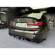 BMW G20 330i 340i Pre-Facelift M340i CMST Rear Diffuser Gloss Black B835