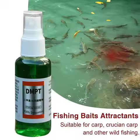 50ml DMPT Fishing Lures Baits High Concentration Fish Enhancer Smell Lure Tackle Food Fish Attractan