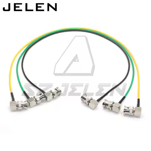 Yellow green black 75ohm HD SDI Video Cable Male HD SDI Extension Cable for Monitor picture transfer