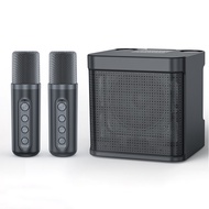 ไมค์คาราโอเกะ ไมค์ร้องเพลง ไมโครโฟนคู่ ลำโพงบลูทูธ YS-219/YS-203 Blutooth Speaker รองรับ USB/TF/AUX 