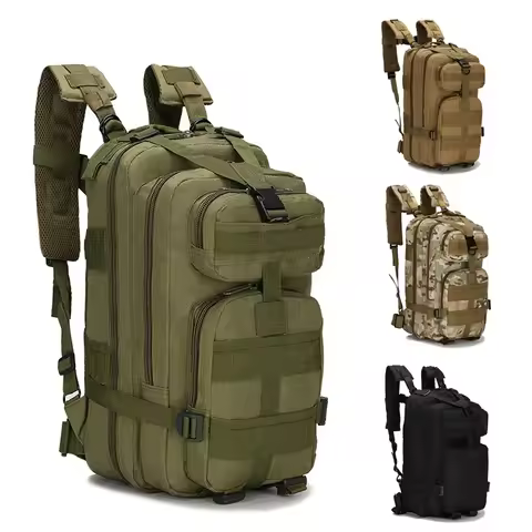 20-30L Classic Tactical Backpack Waterproof Travel Sports Bag Fishing Hunting Outdoor 600D Rucksacks