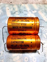 Jensen電解電容 200μF / 500WVDC & 40uf/500wvdc