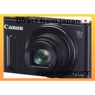 【USED Direct from japan】Canon PowerShot SX610 HS Digital Camera, Black, 18x Optical Zoom, PSSX610HS(