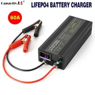 12v Lifepo4 Battery Charger 60A/85A/100A Battery Fast Charge Lithium Charger14.6V Battery Adapter