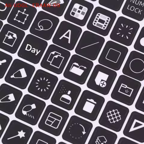 CSP Paint Shortcut Icon Keyboard Sticker Clip Studio Paint Tablet Keyboard Sticker Paint Shortcut Ic