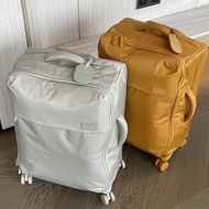 กระเป๋าเดินทางเบาพิเศษผ้าอ๊อกฟอร์ดน้ำหนักเบาขนาดกก. กระเป๋าเดินทางมีซิปสำหรับขึ้นเครื่องขนาด20นิ้วกันน้ำล้อยูนิเวอร์แซลขนาด24นิ้ว