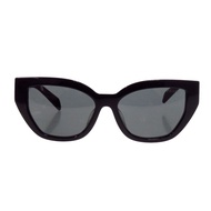 Prada SPRA09 貓眼 Logo 黑色塑膠太陽眼鏡 黑色 0940 [二手] PRADA