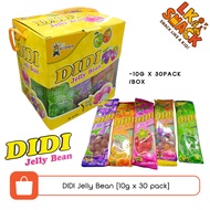 [30pcs] DIDI JELLY BEAN Fruit Mini Jelly Bean