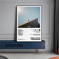 Daniel Caesar Singer Music Album Cover Freudian Pictures For Room Bar Art Home Wall Decoration Oil P