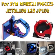 for SYM MMBCU FNX125 JETSL150 125 JP150 Motorcycle CNC Aluminum Front Helmet Storage Hook Cover Brac