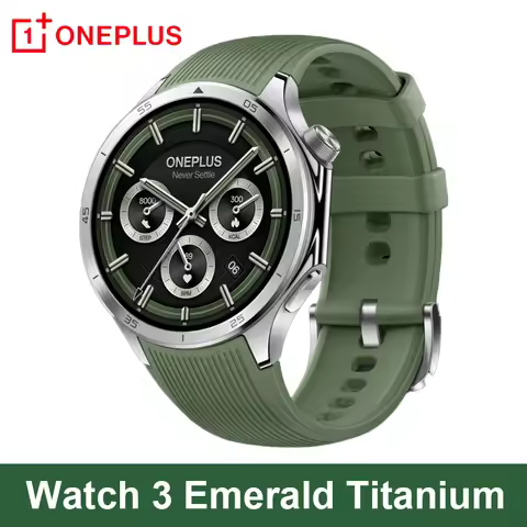 Original OnePlus Watch 3 Global Version Smart Watch 1.5 inches AMOLED 32GB Memory Snapdragon W5 Wear
