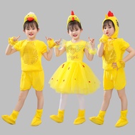 [Ready Stock] New Style Children's Duckling Chick Costume Animal Costume Toddler Chick Little Yellow