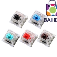 BAIHEE 10pcs Gaming Switch, Clicky Silent Mechanical Keyboard Switch,  Linear Tactile  LED MX Switch