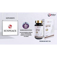 Sunpeace Premium MCT Oil Medium chain triglycerides 120 Softgels 100% Original Keto Halal Supplement