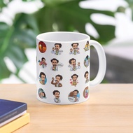 Borat Ceramic Mug sticker pack