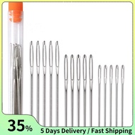 Darning Needle Big Eye Sewing Needle in Transparent Tube, Darning Needle for Wool, Crochet and Yarn 
