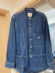 snow peak 焚 牛仔外套 sz m