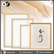 Wooden Canvas Paintinig Frame DIY 50x70cm Large Frame Canvas Stretcher Bars Kit for Oil Painting Pos