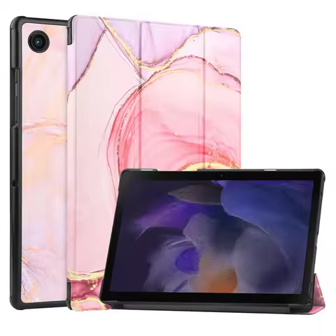 2022 For Samsung Galaxy Tab A8 10.5 2021 X200 S5E 10.1 T510 Smart Case for Tab S6 lite A7 10.4 SM-T5